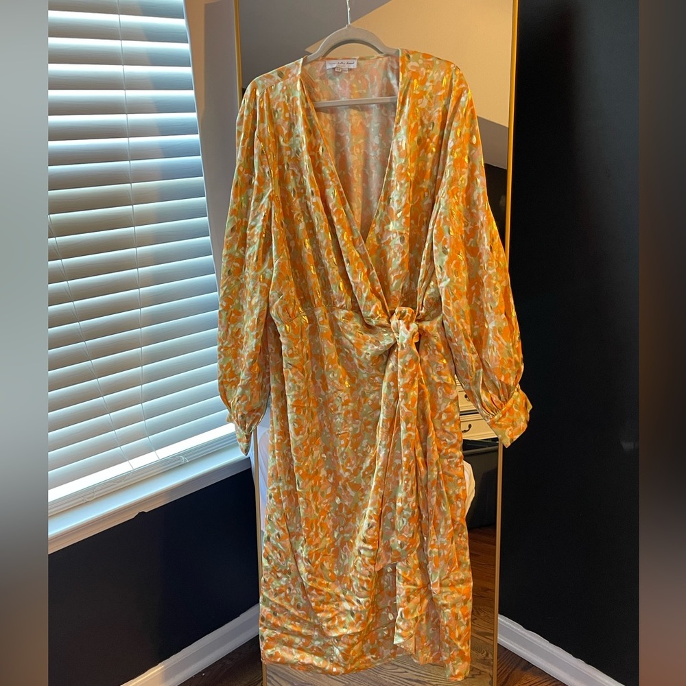 Never Fully dressed wrap dress